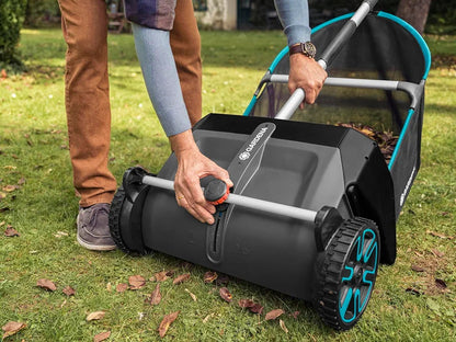 Gardena™ Lawn and Leaf Collector - Efficient Push Sweeper