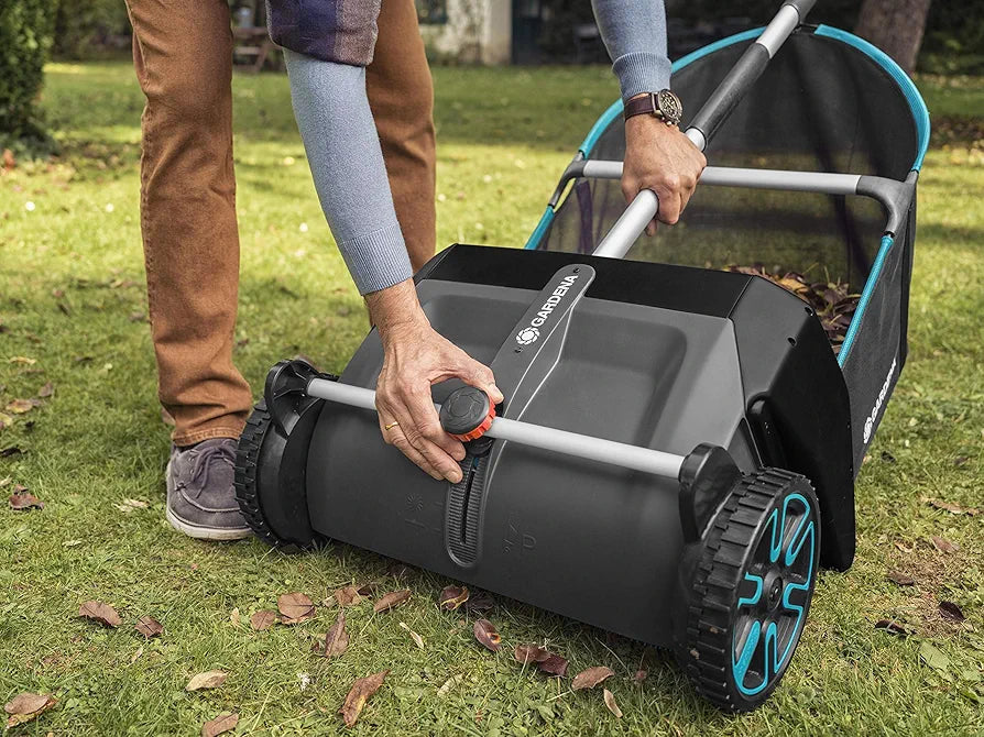 Gardena™ Lawn and Leaf Collector - Efficient Push Sweeper