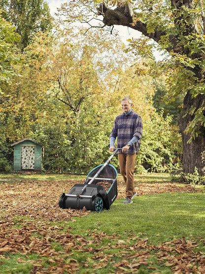 Gardena™ Lawn and Leaf Collector - Efficient Push Sweeper
