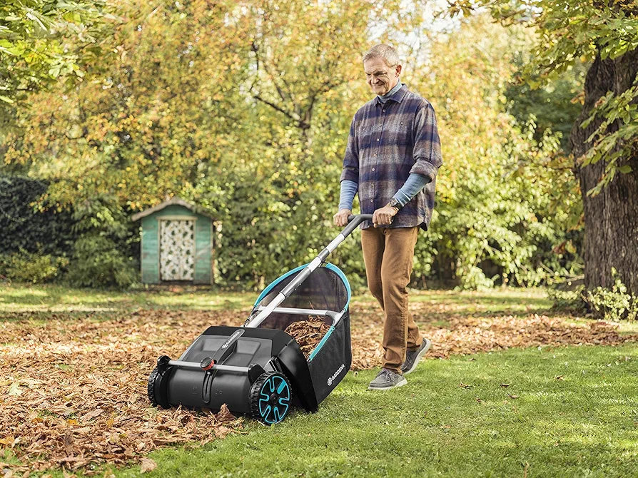 Gardena™ Lawn and Leaf Collector - Efficient Push Sweeper