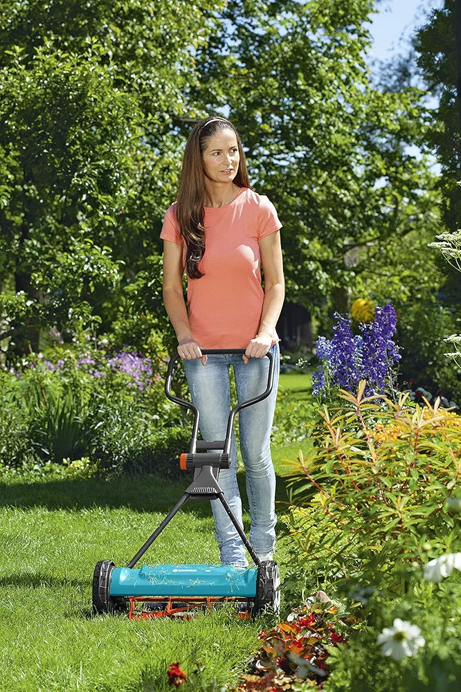 Gardena™ Classic 16" Reel Lawn Mower - Eco-Friendly, Gas-Free Lawn Care