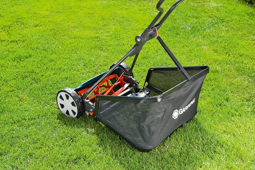Gardena™ Classic 16" Reel Lawn Mower - Eco-Friendly, Gas-Free Lawn Care