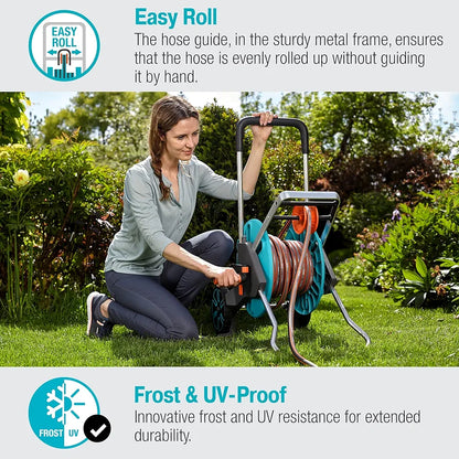 Gardena™ CleverRoll Hose Cart: Effortless Watering & Storage with Included 66' Hose