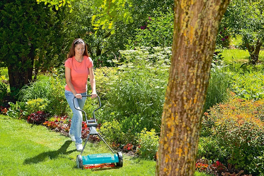 Gardena™ Classic 16" Reel Lawn Mower - Eco-Friendly, Gas-Free Lawn Care
